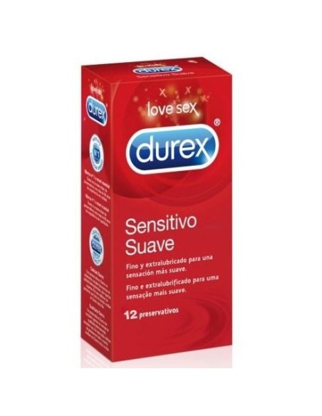 DUREX SENSITIVO SUAVE 12 UDS