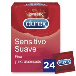 DUREX PRESERVATIVOS SENSITIVO 24 UNIDADES 2