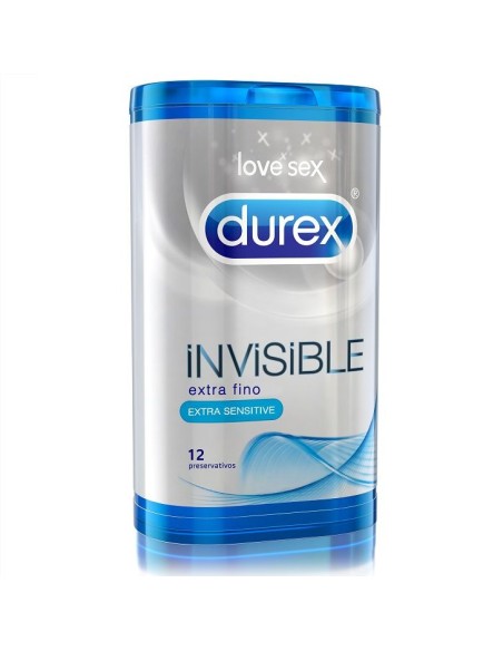 DUREX INVISIBLE EXTRA FINO 12 UDS