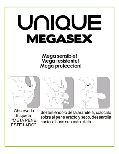 UNIQ MAGASEX SENSITIVO 3 UDS