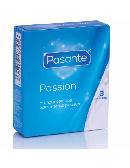 PASANTE PRESERVATIVOS PUNTEADOS MaS PLACER 3 UNIDADES