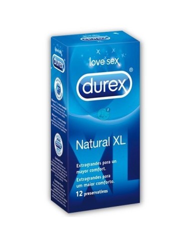 DUREX NATURAL XL 12 UDS