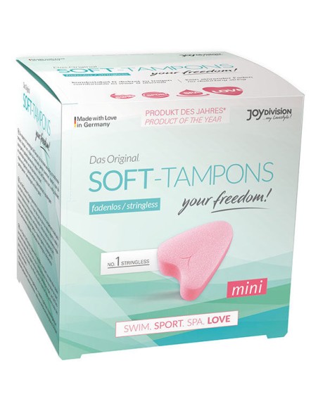 SOFT TAMPONS TAMPONES ORIGINALES MINI LOVE 3UDS SOFT TAMPONS TAMPONES ORIGINALES MINI LOVE 3UDS