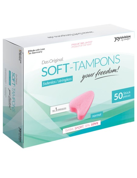 SOFT TAMPONS TAMPONES ORIGINALES LOVE 50UDS