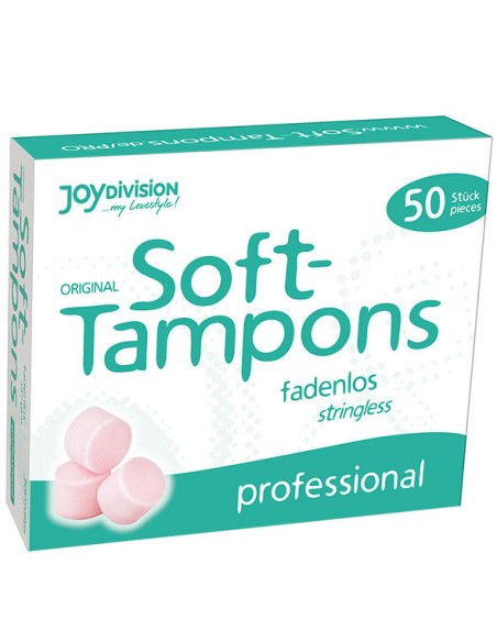 SOFT TAMPONS TAMPONES ORIGINALES PROFESSIONAL 50UDS
