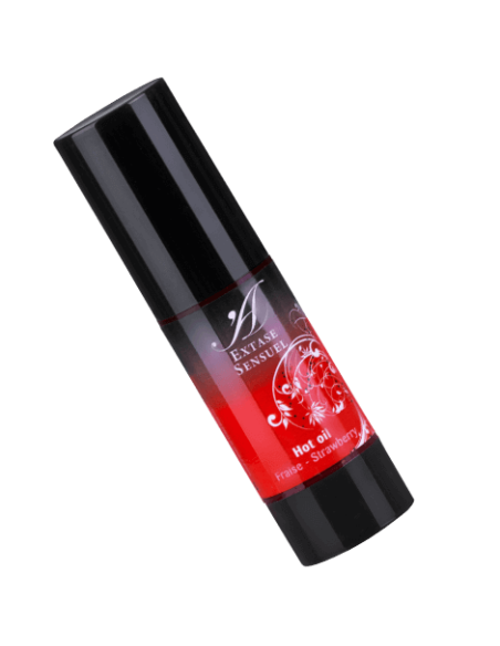 EXTASE SENSUEL ACEITE ESTIMULANTE CALOR FRESA 30ML