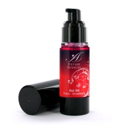 EXTASE SENSUEL ACEITE ESTIMULANTE CALOR FRESA 30ML 2