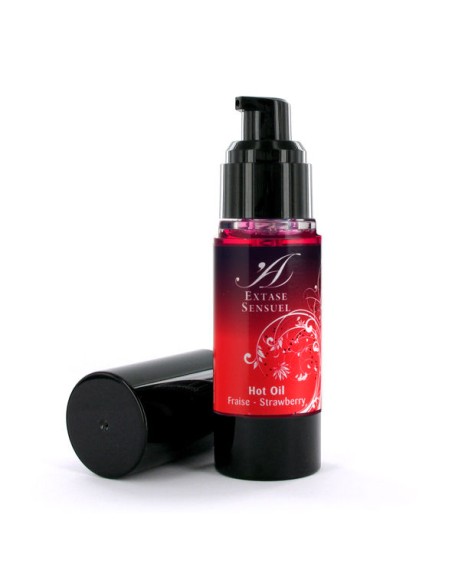 EXTASE SENSUEL ACEITE ESTIMULANTE CALOR FRESA 30ML