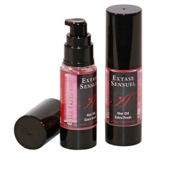 EXTASE SENSUEL ACEITE DE MASAJE EFECTO EXTRA FRESH FRESA 30ML 2