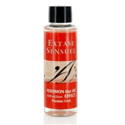 EXTASE SENSUEL ADE MASAJE EFECTO CALOR CON FEROMONAS FRUTA DE LA PASION 100ML 2