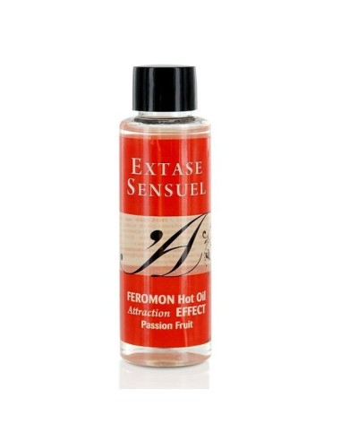 EXTASE SENSUEL ADE MASAJE EFECTO CALOR CON FEROMONAS FRUTA DE LA PASION 100ML