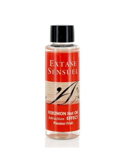 EXTASE SENSUEL ADE MASAJE EFECTO CALOR CON FEROMONAS FRUTA DE LA PASION 100ML