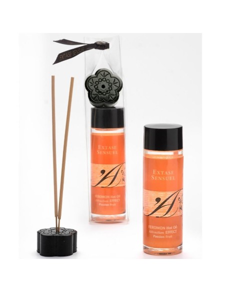 EXTASE SENSUEL ADE MASAJE EFECTO CALOR CON FEROMONAS FRUTA DE LA PASION 100ML