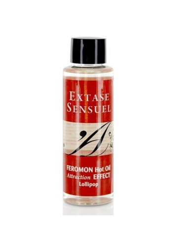 EXTASE SENSUEL A DE MASAJE EFECTO CALOR CON FEROMONAS PIRULET 100ML