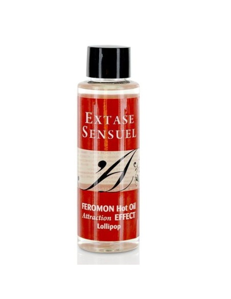 EXTASE SENSUEL A DE MASAJE EFECTO CALOR CON FEROMONAS PIRULET 100ML