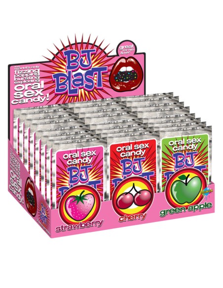 PIPEDREAMS BJ BLAST CARAMELO SEXO ORAL SURTIDO DISPLAY 36 UDS
