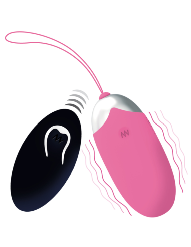 INTENSE FLIPPY II HUEVO RECARGABLE REMOTO ROSA