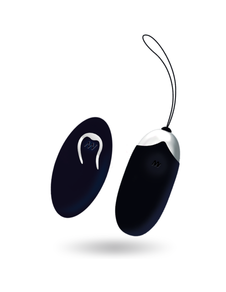 INTENSE FLIPPY II HUEVO RECARGABLE REMOTO NEGRO