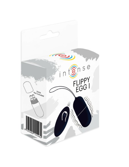 INTENSE FLIPPY I HUEVO CONTROL REMOTO NEGRO
