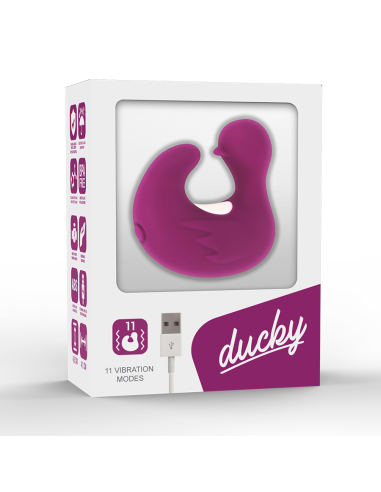 COVERME DEDAL ESTIMULADOR DE SILICONA RECARGABLE DUCKYMANIA
