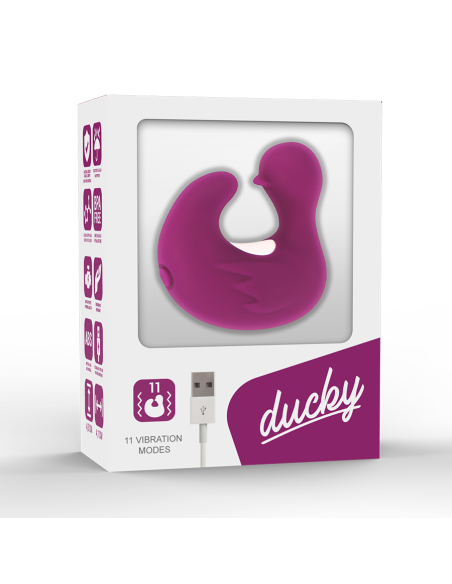 COVERME DEDAL ESTIMULADOR DE SILICONA RECARGABLE DUCKYMANIA