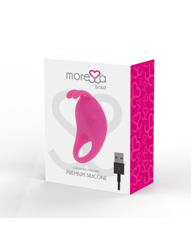 MORESSA BRAD PREMIUM SILICONE RECARGABLE ROSA