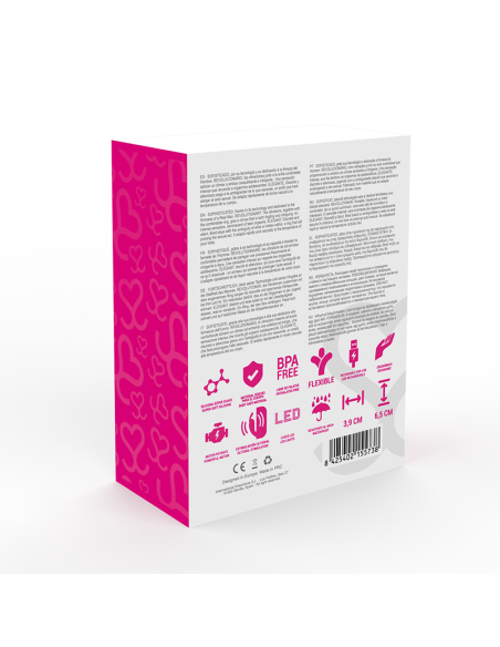 MORESSA BRAD PREMIUM SILICONE RECARGABLE ROSA