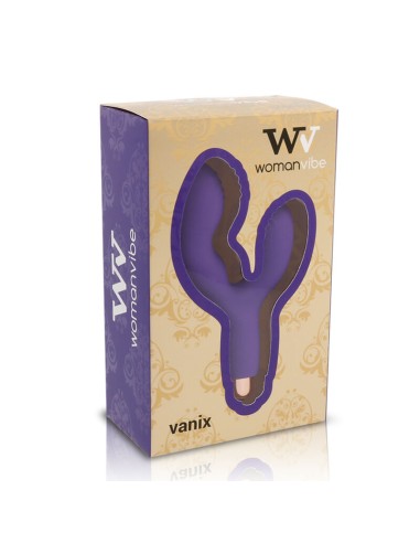 WOMANVIBE VANIX VIBRADOR ESTIMULADOR SILICONA