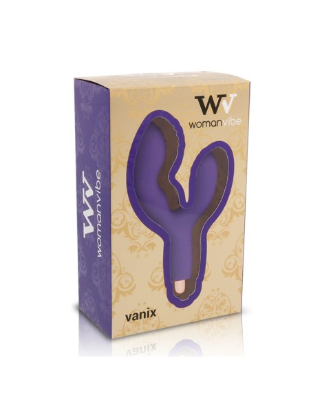 WOMANVIBE VANIX VIBRADOR ESTIMULADOR SILICONA