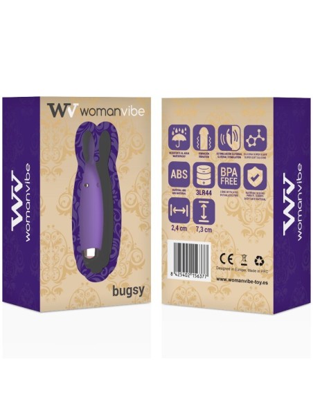 WOMANVIBE BUGSY ESTIMULADOR SILICONA