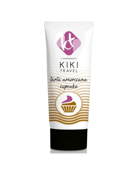KIKi TRAVEL GEL DESLIZANTE SABOR A TARTA AMERICANA CUPCAKE 50 ML