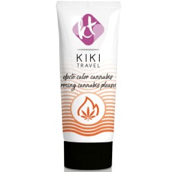 KIKi TRAVEL GEL DESLIZANTE SABOR A CANNABIS EFECTO CALOR INTENSO 50 ML 2