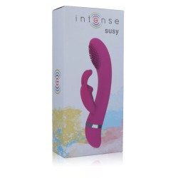 INTENSE SUSY VIBRADOR OSCILANTE SILICON RABBIT ROSA 2