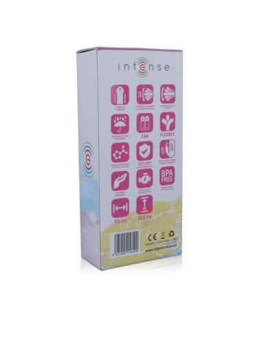 INTENSE SUSY VIBRADOR OSCILANTE SILICON RABBIT ROSA