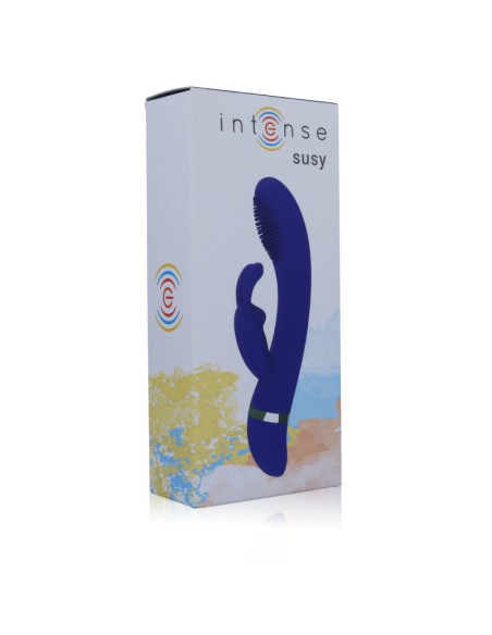 INTENSE SUSY VIBRADOR OSCILANTE SILICON RABBIT LILA