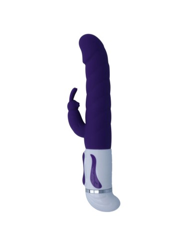 INTENSE BOBBLE VIBRADOR ROTADOR SILICONA LILA