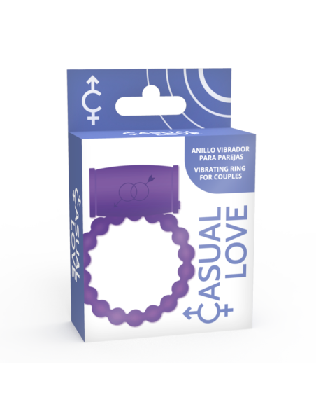 CASUAL LOVE 25 ANILLO VIBRADOR LILA