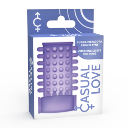 CASUAL RING FUNDA PENE VIBRADOR LILA 2