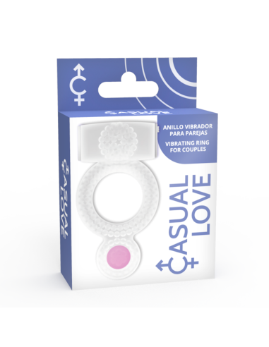 CASUAL RING DOUBLE PLEASURE ANILLO TRANSPARENTE