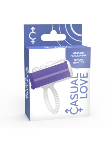 CASUAL RING VIBRADOR LENGUA LILA