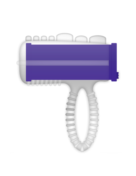 CASUAL RING VIBRADOR LENGUA LILA