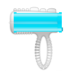 CASUAL RING TONGUE VIBRATING AZUL 2