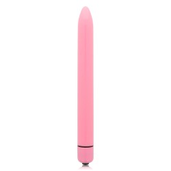 GLOSSY SLIM VIBRADOR ROSA 2
