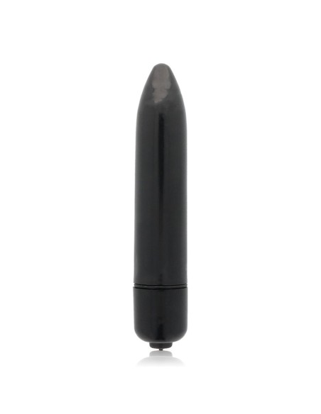 GLOSSY THIN VIBRADOR NEGRO