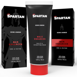 SPARTAN COUPLE GEL ERECCION ORGASMO DURACION 100 VEGANO 2