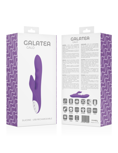 GALATEA GALO VIBRADOR LILA