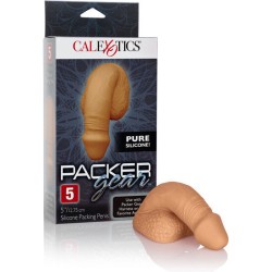 PACKING PENIS PENE DE SILICONA 1275CM CARAMELO 2