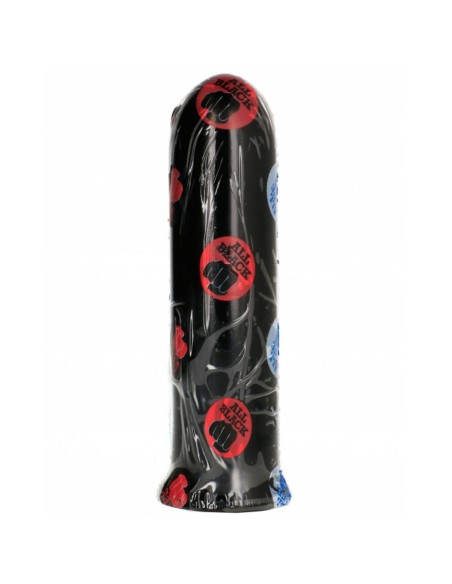 ALL BLACK DILDO NEGRO 19CM