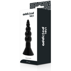 ADDICTED TOYS ANAL PLUG 17CM BLACK 2