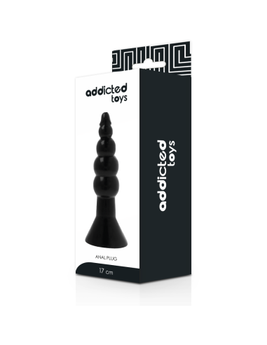 ADDICTED TOYS ANAL PLUG 17CM BLACK